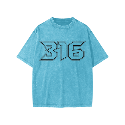 316 Washed Kids' T-Shirt