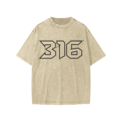 316 Washed Kids' T-Shirt