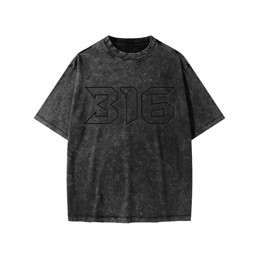 316 Washed Kids' T-Shirt