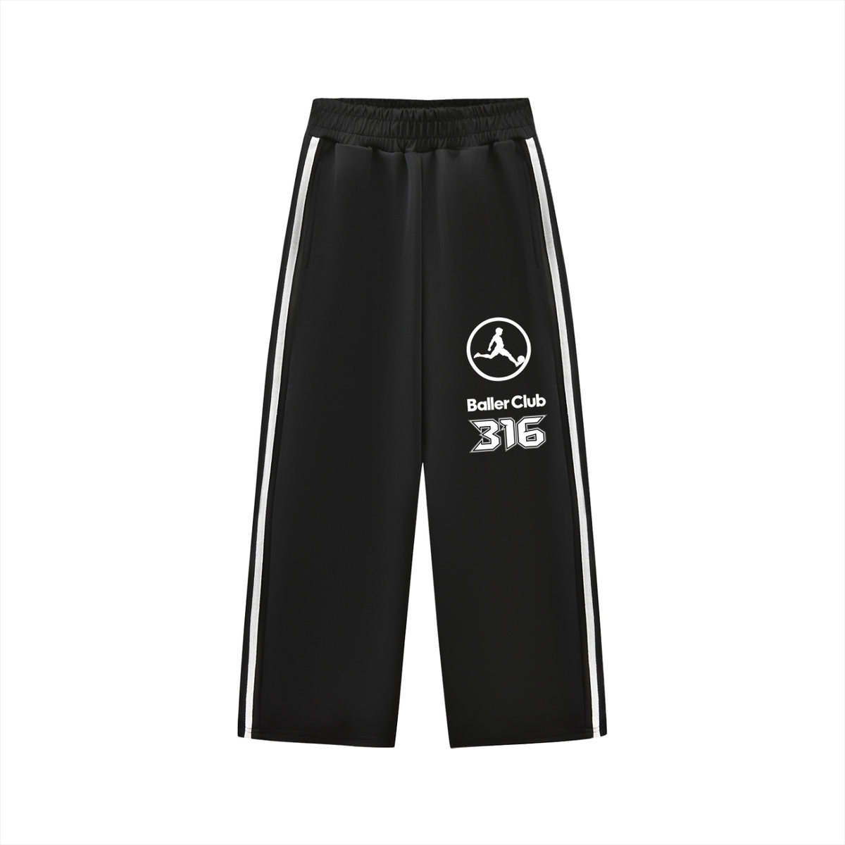Kids’ Contrast Tape Sweatpants