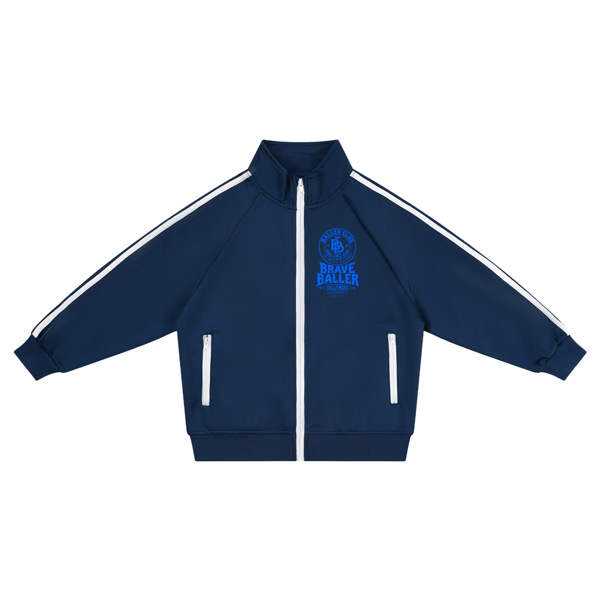Kids’ Baller Contrast Tape Coach Jacket