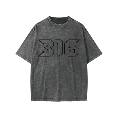 316 Washed Kids' T-Shirt